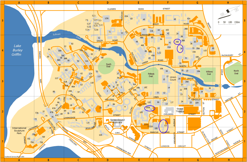 ANU Map